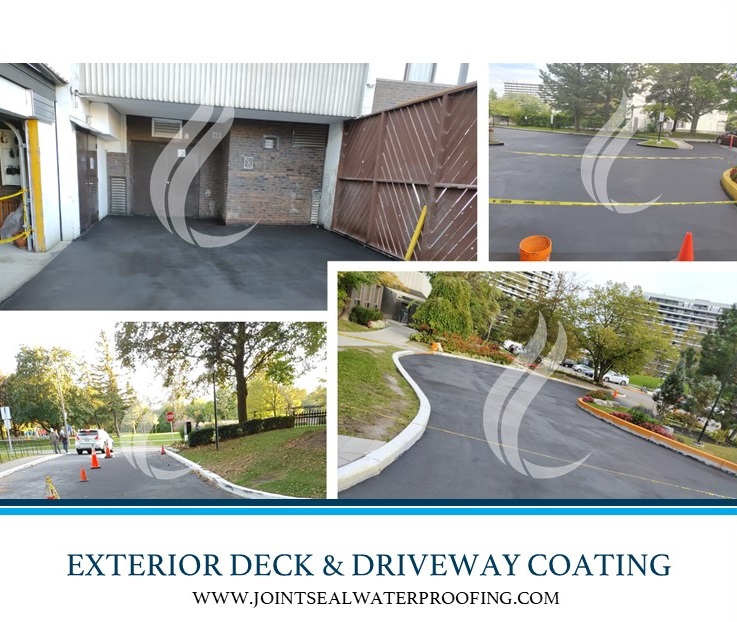 Exterior Parking Deck and Driveway Waterproofing