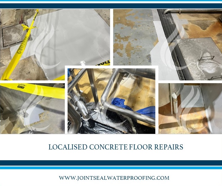 Localised Concrete Floor Repair with Cementitious Urethane