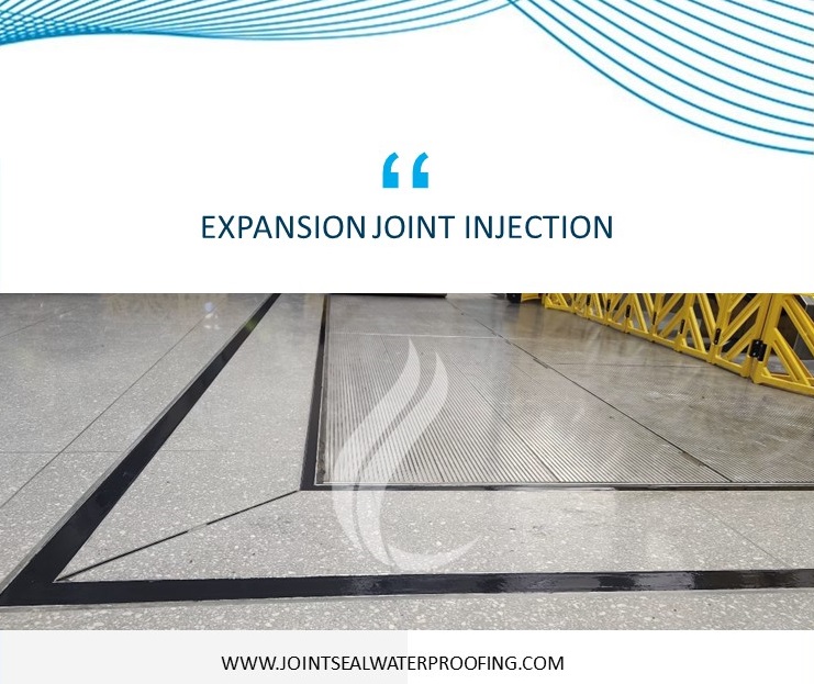 Expansion Joint Injection at Pearson Airport Terminal 1 Departures