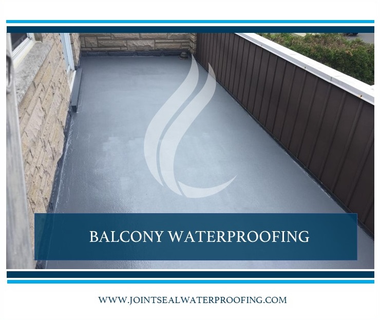 Lasting Balcony Waterproofing — Joint Seal Waterproofing project in Toronto & the GTA