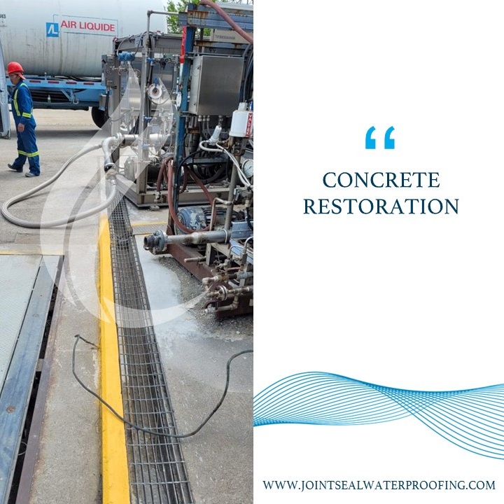 Concrete Repairs at a Gas Production Plant – Phase 1