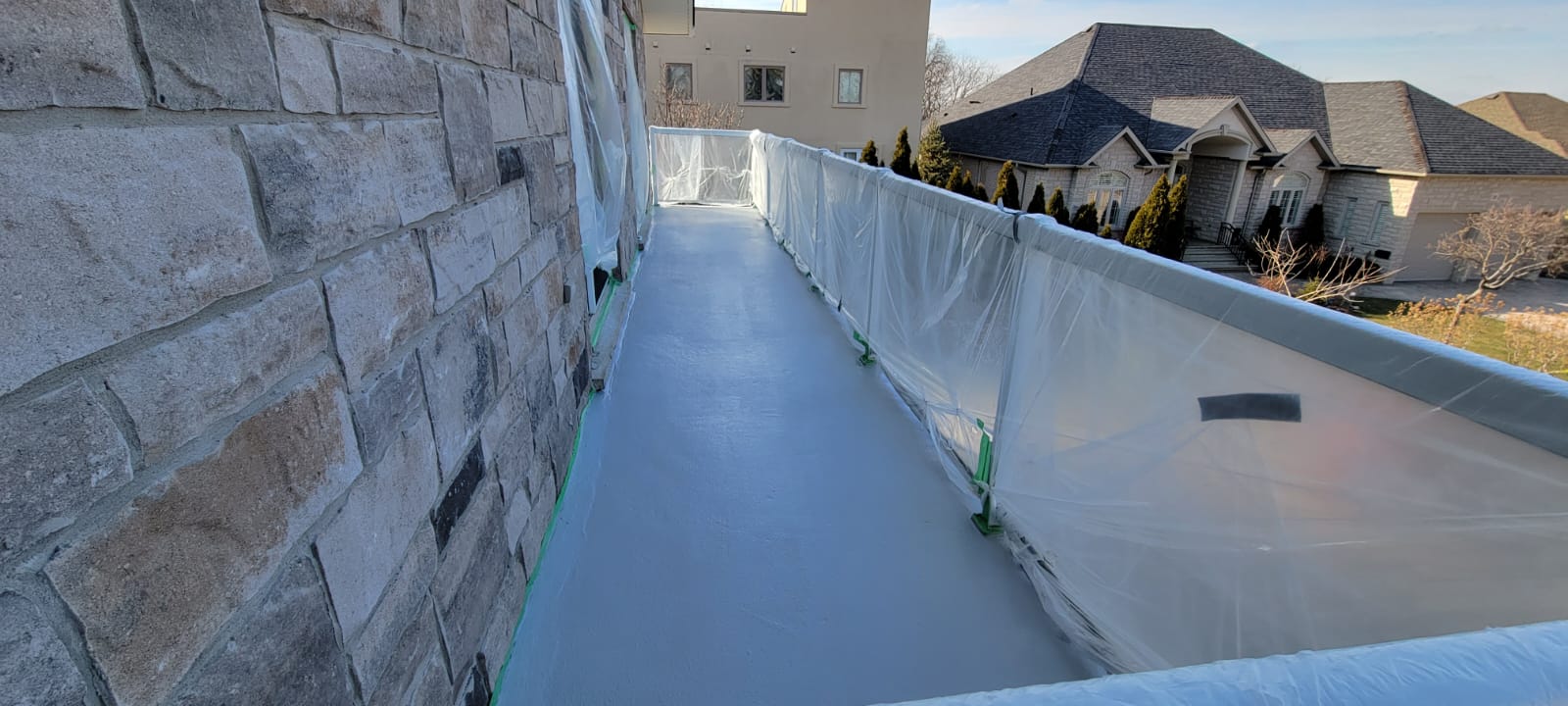Decorative Protective Finish — Balcony Waterproofing & Repair