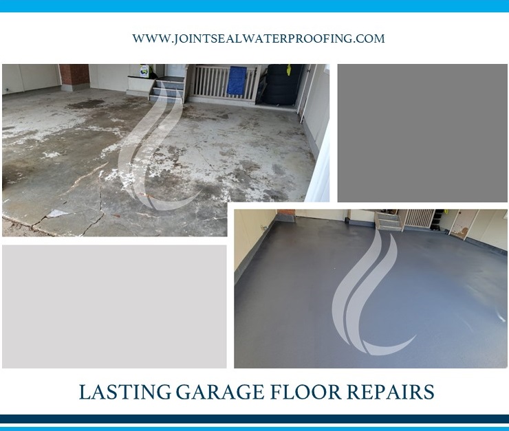 Garage Floors Fully Restored and Waterproofed