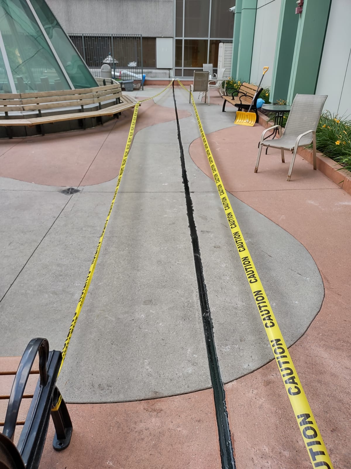 Expansion Joint Injection — Parking Garage Waterproofing
