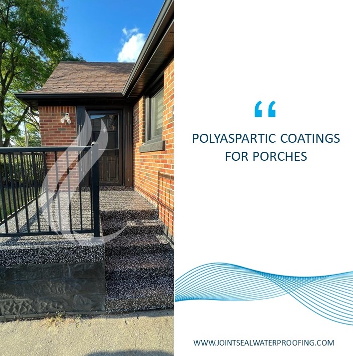 Porch and Stair Restoration with Polyaspartic Coatings