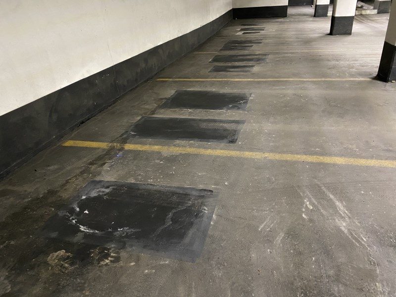 Floor Mastic Repair — Parking Garage Waterproofing