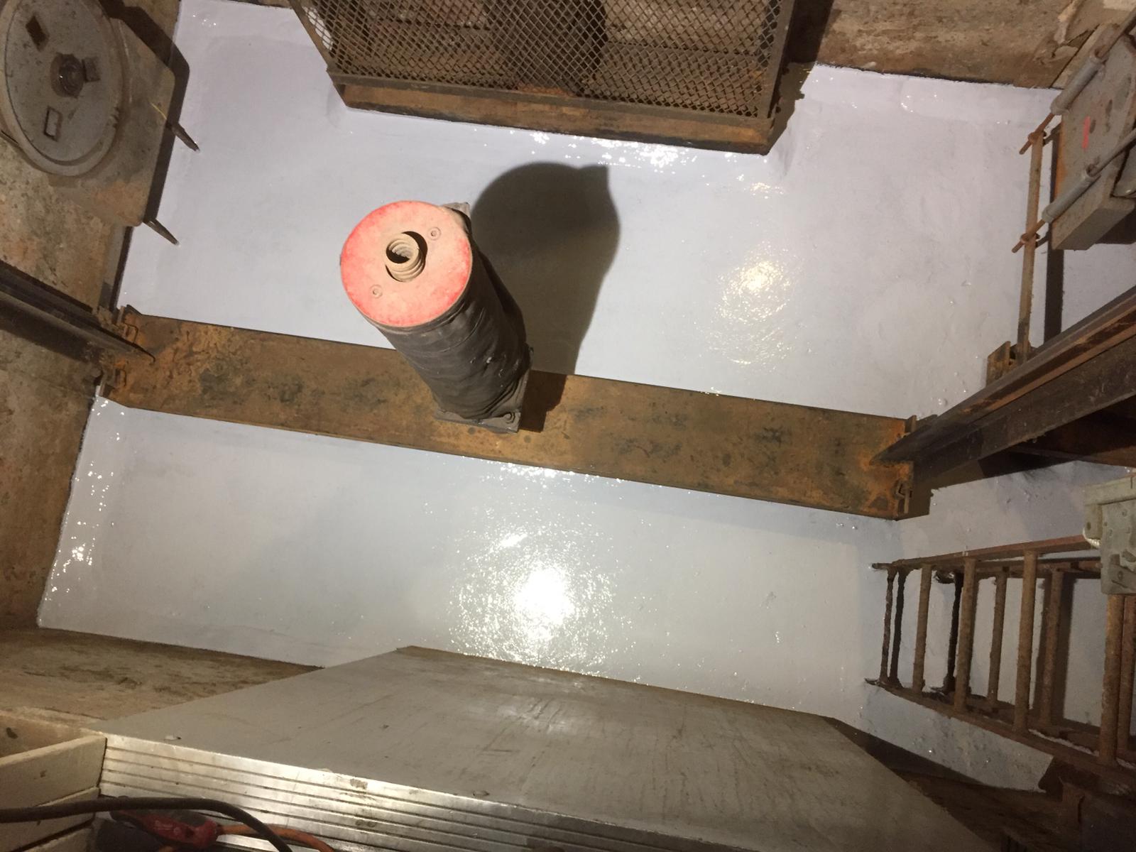 Elevator Pit Waterproofing