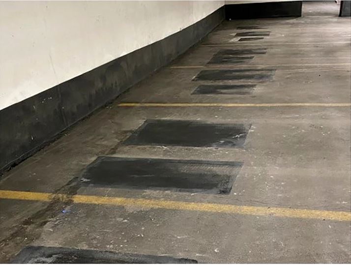 Parking Garage Mastic Floor Surface Repair — Joint Seal Waterproofing project in Toronto & the GTA