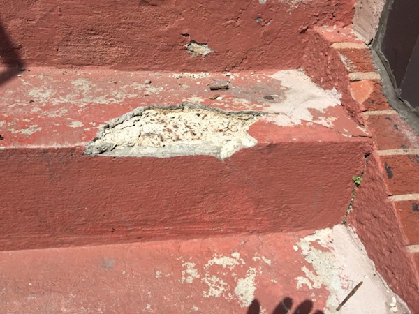 Surface Preparation — Concrete Stair Repair & Restoration